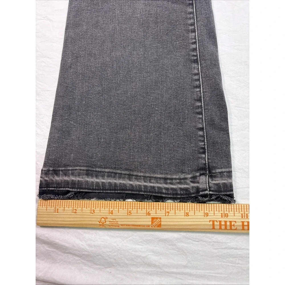 Good American Jeans Womens 8/29  90s Baggy  BUTTON FLY Relaxed Straight Denim